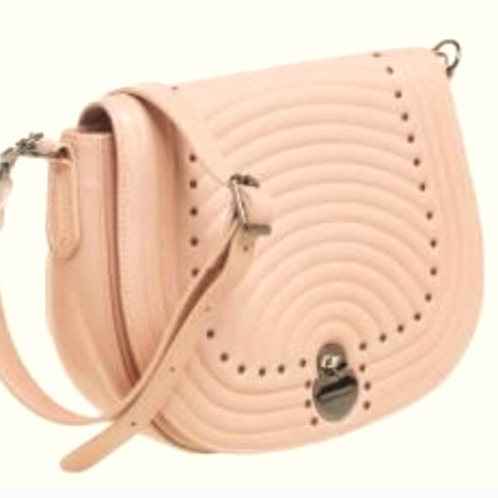NWOT Longchamp Quilted Saddle Crossbody Bag